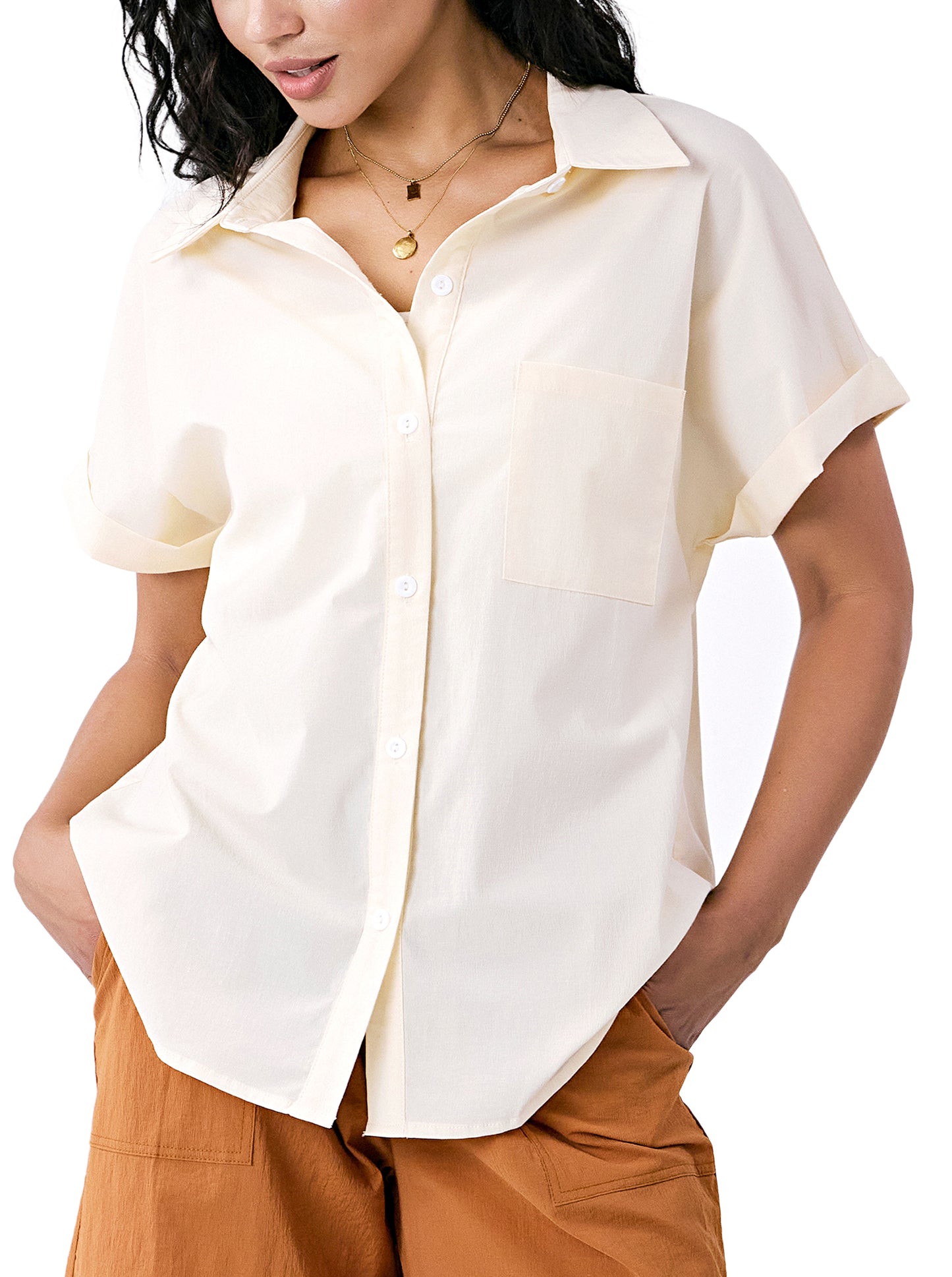 Button Down Linen Shirt