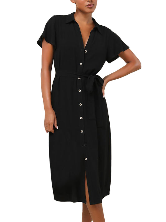 Formal Button Down Dress for Women