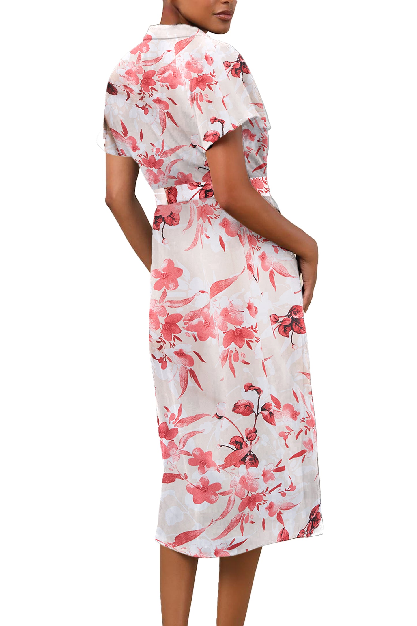 Formal Button Down Dress for Women