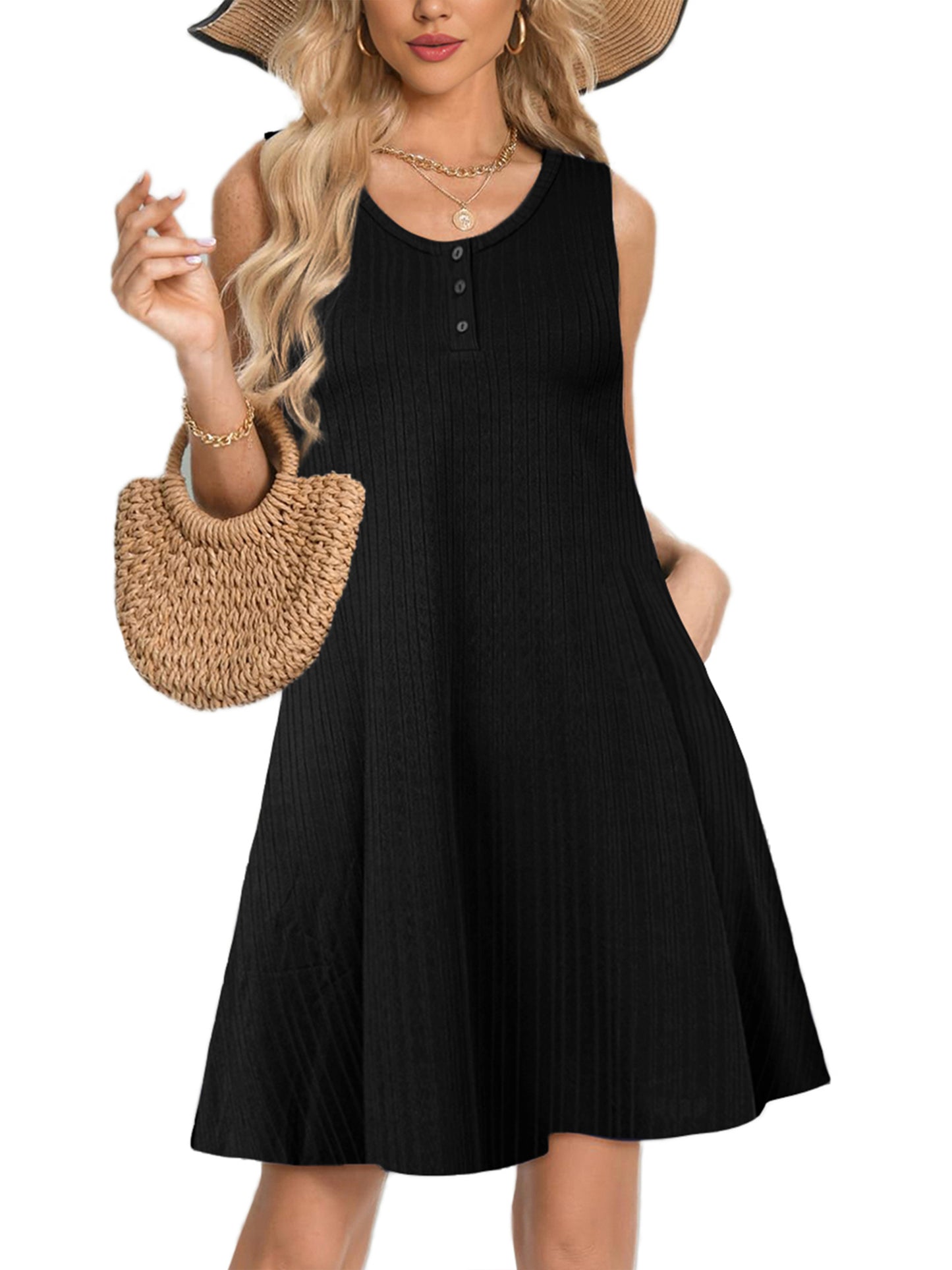 Knee-LengthSundresses for Women