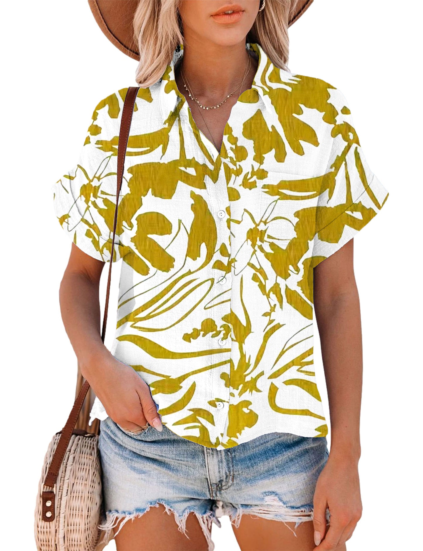 Button Down Linen Shirt